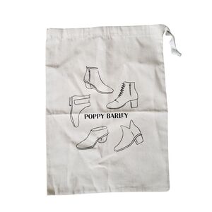 Poppy Barley Dust Bag Drawstring Cotton NEW